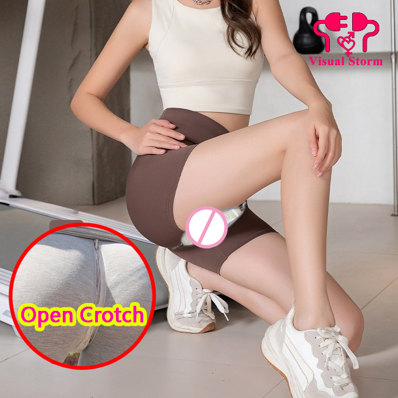 女性オープンクロッチパンツ隠しジッパーショーツスポーツパンツ - Outdoor Sport Club のレビューと価格